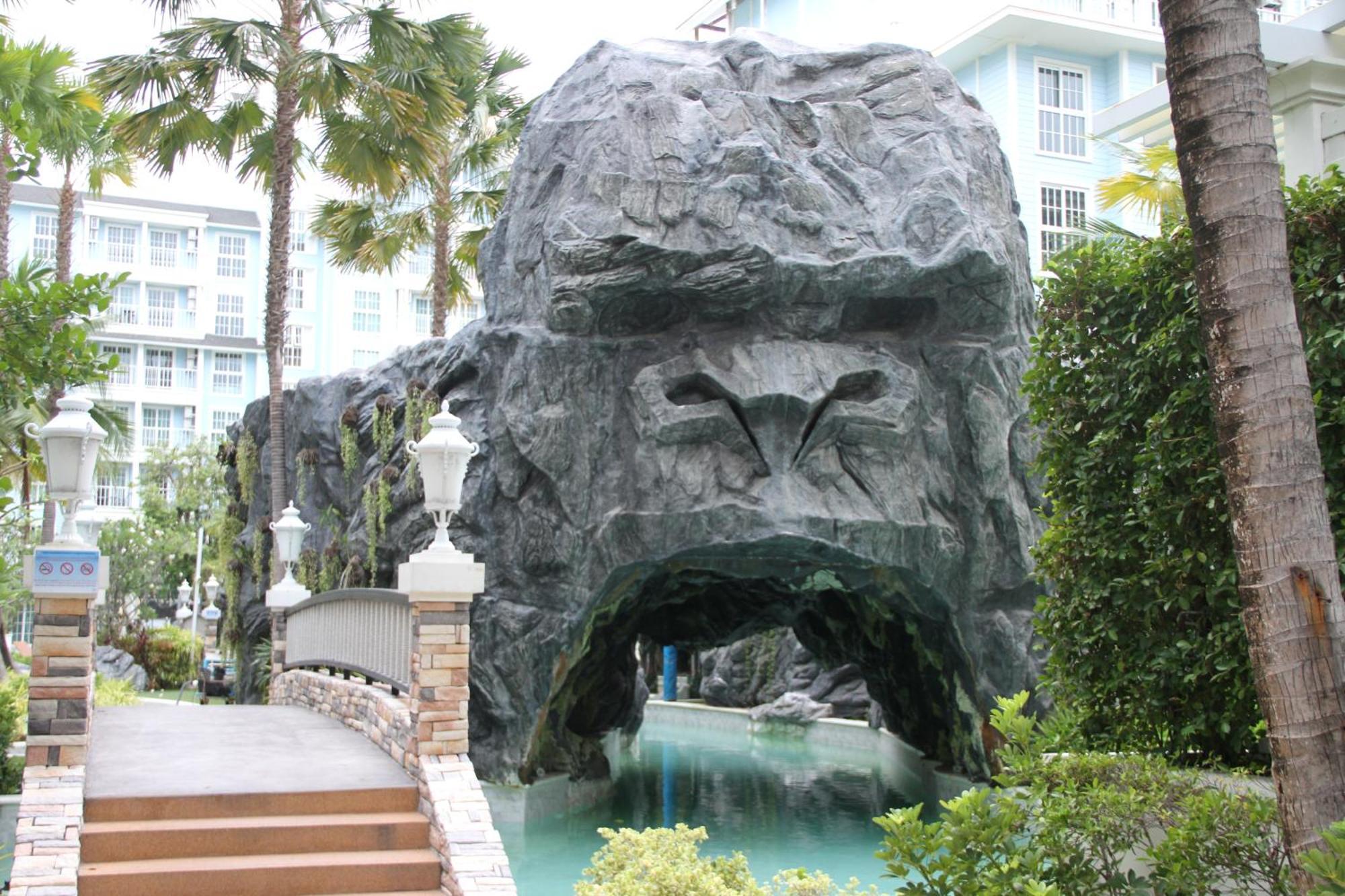 Grand Florida芭提雅带免费游泳池温泉桑拿浴和健身房瑜伽室私家海滩公寓e206 Na Chom Thian Exterior foto