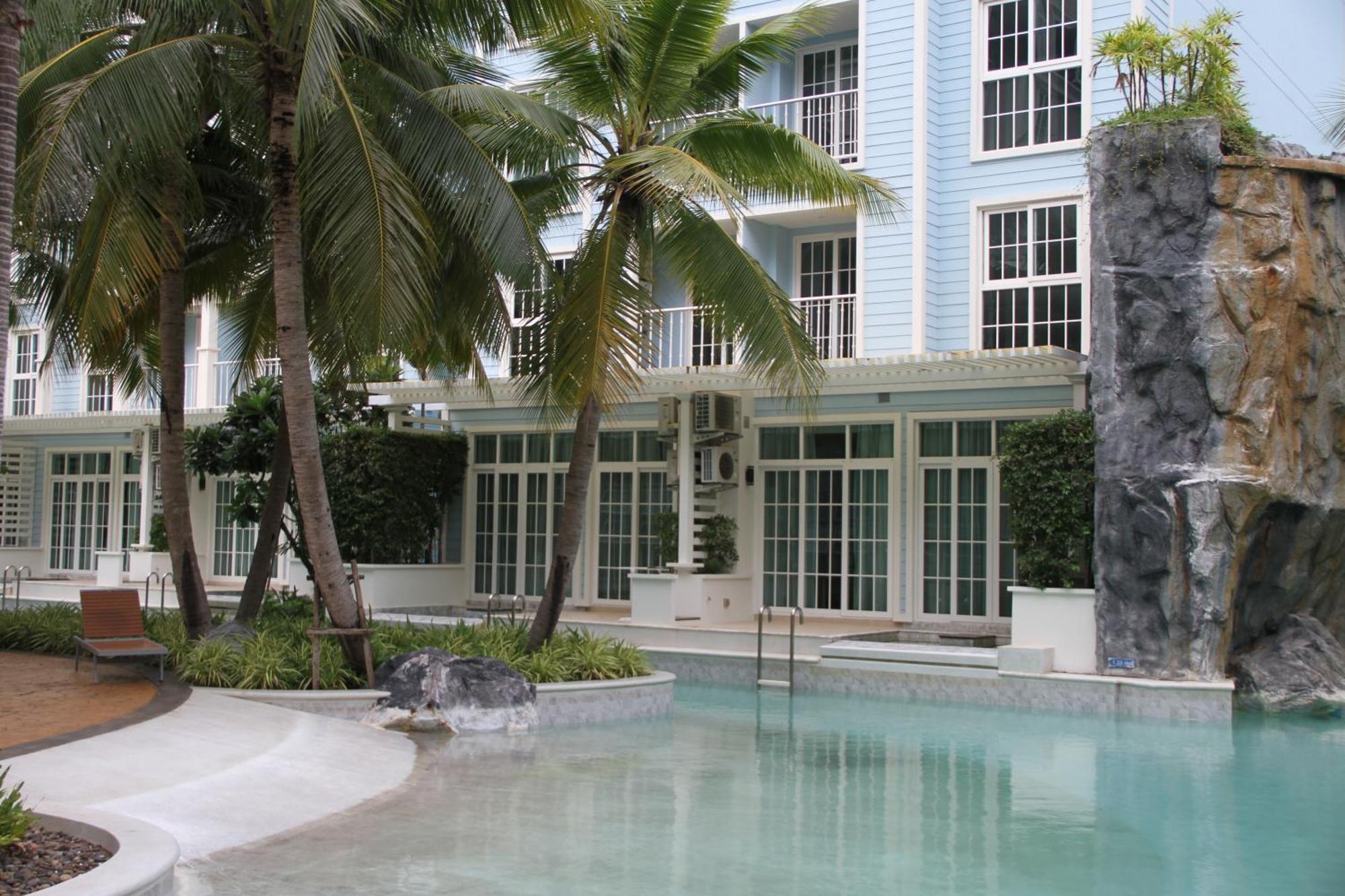 Grand Florida芭提雅带免费游泳池温泉桑拿浴和健身房瑜伽室私家海滩公寓e206 Na Chom Thian Exterior foto